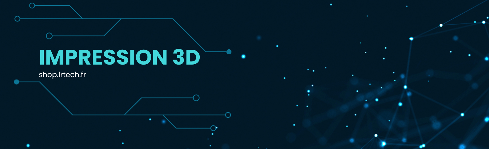 Bannière Impression 3D